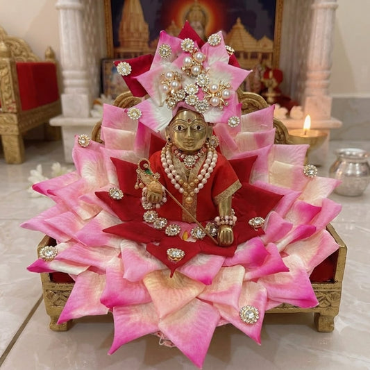 Diyva Kamal Designer Poshak for Ladoo Gopal JI