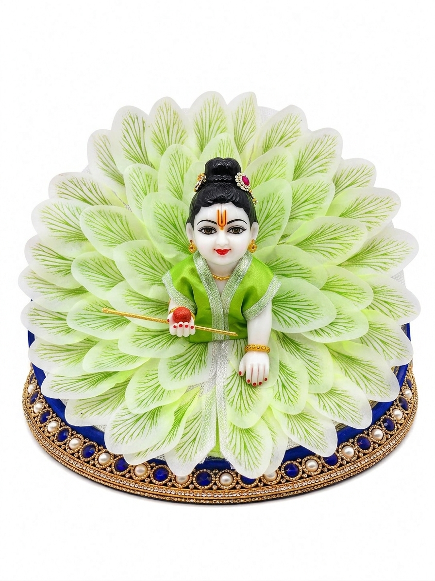 Divine Petal-Style Ladoo Gopal Poshak
