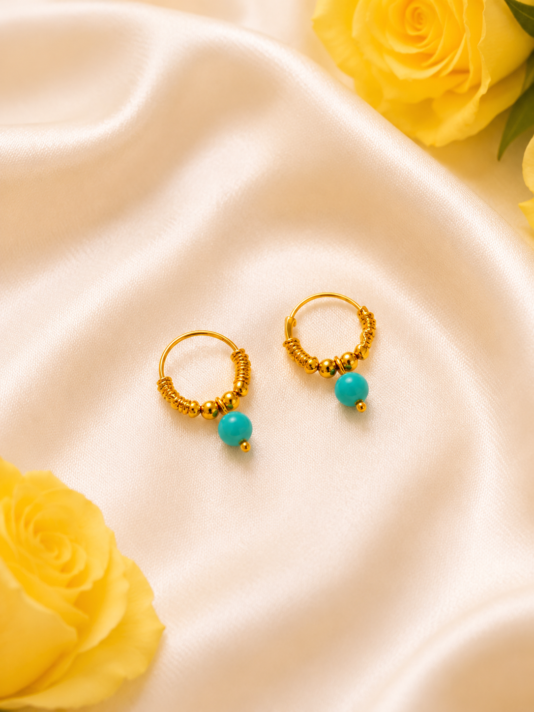 Ladoo Gopal Ji Colorful Earring