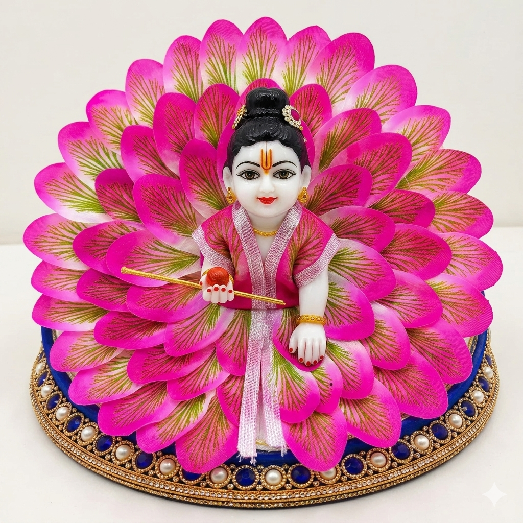 Divine Petal-Style Ladoo Gopal Poshak